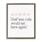 Stupell Industries Cute Chef Funny Rating Floater Framed Canvas Wall Art Design by House Fenway